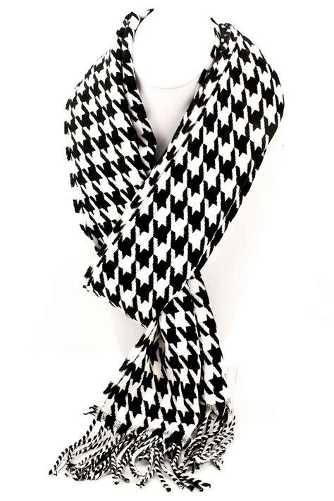 hermes scarf houndstooth border|Scarves .